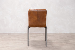 Jenson Distressed Leather Dining Chairs