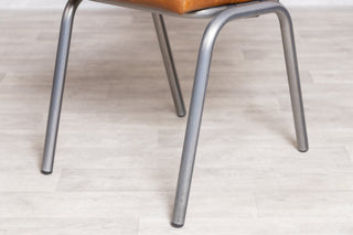Jenson Distressed Leather Dining Chairs