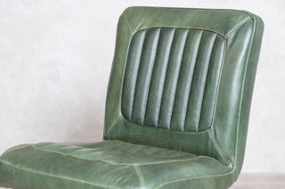 Jenson Distressed Leather Dining Chairs