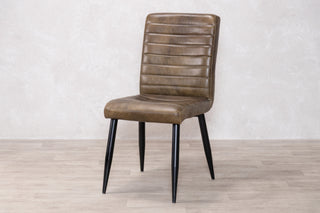 Genesis Leather Dining Chair Range