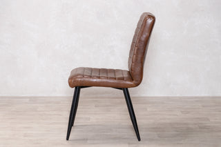 Genesis Leather Dining Chair Range