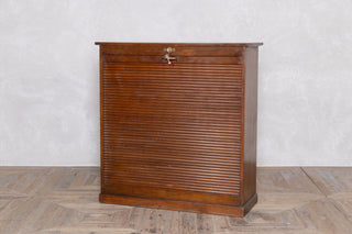 Vintage Cupboard with Tambour Door