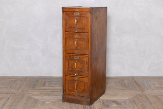 1930’s Vintage Oak Filing Cabinet
