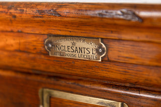 1930’s Vintage Oak Filing Cabinet