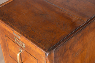 1930’s Vintage Oak Filing Cabinet