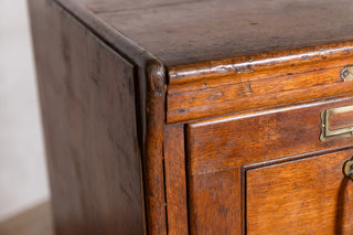 1930’s Vintage Oak Filing Cabinet