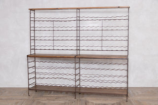 French Cellar Wine Rack Display Stand