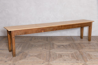 Large Wooden Posing Serving Table