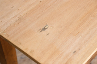 Large Wooden Posing Serving Table