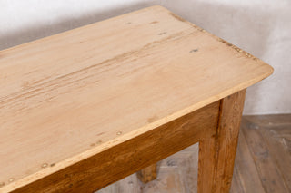 Large Wooden Posing Serving Table