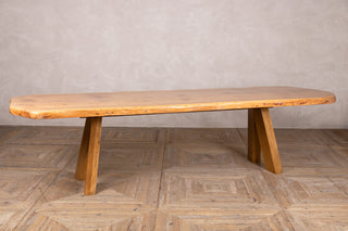 Solid Wood Live Edge Table