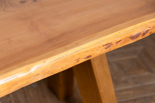 Solid Wood Live Edge Table