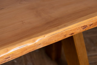 Solid Wood Live Edge Table