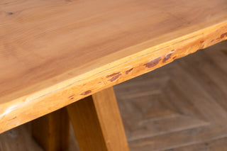 Solid Wood Live Edge Table