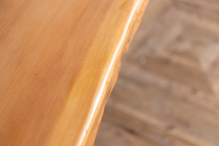 Solid Wood Live Edge Table