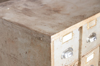 1950’s Industrial Bank of Metal Drawers