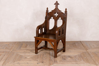 Large Gothic Hall Carver Chair