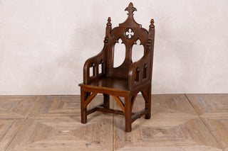 Large Gothic Hall Carver Chair