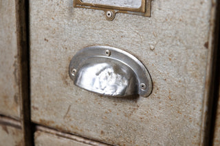 1950’s Industrial Bank of Metal Drawers