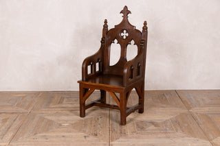 Large Gothic Hall Carver Chair