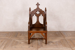 Large Gothic Hall Carver Chair