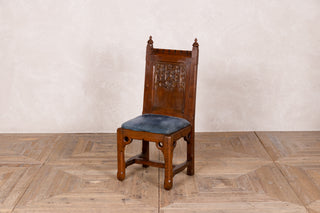 Gothic Oak Hall Chair