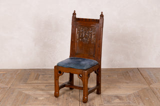 Gothic Oak Hall Chair