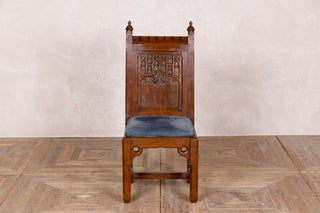 Gothic Oak Hall Chair