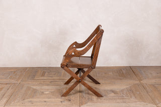 Pair of Gothic Style Hall Chairs