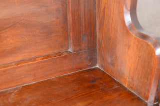 Traditional Vintage Church Pews with Gothic Design