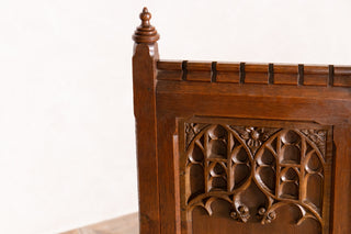 Gothic Oak Hall Chair