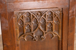 Gothic Oak Hall Chair