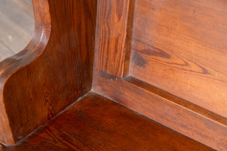 Traditional Vintage Church Pews with Gothic Design