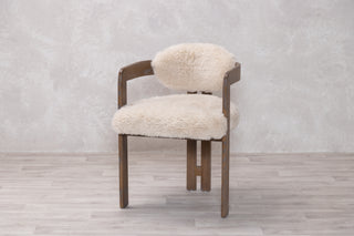 Vermont Faux Fur Dining Chair