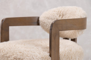 Vermont Faux Fur Dining Chair