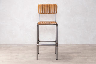 Arlington Leather Breakfast Bar Stools