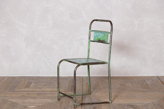 Set of 4 Metal Classroom Chairs