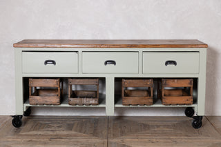 Vintage Rustic Kitchen Island