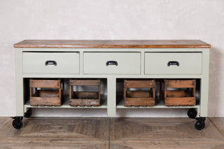 Vintage Rustic Kitchen Island