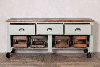 Vintage Rustic Kitchen Island