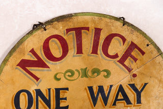 Vintage Fairground Sign