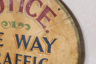 Vintage Fairground Sign