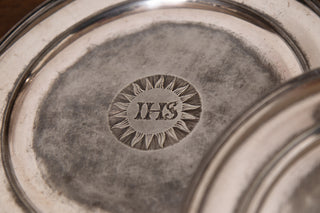 Silver Plated Communion Set