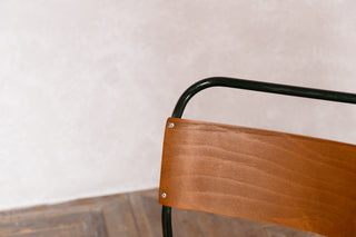 Set of 4 Mixed Stacking Chairs