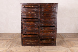 Vintage Multi-Drawer Collectors Cabinet