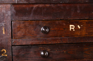 Vintage Multi-Drawer Collectors Cabinet