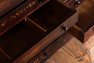 Vintage Multi-Drawer Collectors Cabinet