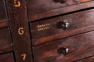 Vintage Multi-Drawer Collectors Cabinet