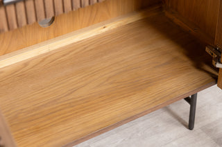 Ashfield Ribbed 2 Door Sideboard with Drawers