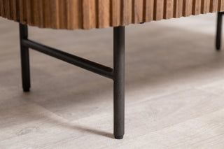 Ashfield Ribbed 2 Door Sideboard with Drawers